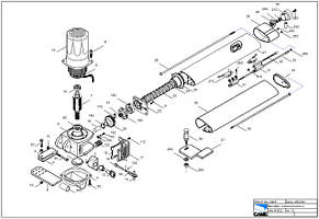 Деталировка, или взрыв-схемы ворот и автоматики