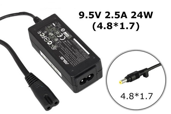 Блок живлення для ноутбука Asus 9.5V 2.5A 24W 4.8x1.7mm