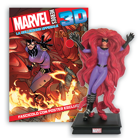 Миниатюрная фигура Герои Marvel 3D №22 Медуза (Centauria) масштаб 1:16, фото 1