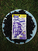 DHC Blueberry Extract японські вітаміни з витяжкою Чорниці 60 днів — 120 гранул 40, фото 6