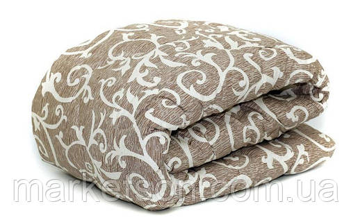 Тепла ковдра з овечої вовни 195х215. Бавовна. Кольори різні., фото 1