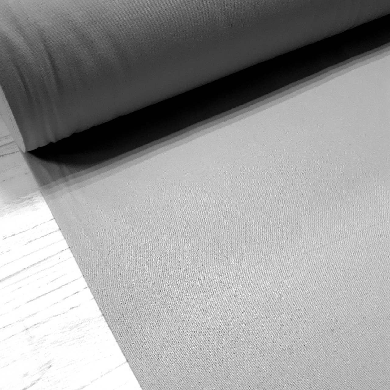 Фланелева тканина світло-сіра однотонна (шир. 2,4 м) (FL-N-0147), фото 1