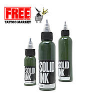 Тату краска SOLID INK Olive 1 унц (30мл)