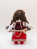 М'яка лялька Українка тип шарнірна дівчинка 25 см., фото 6