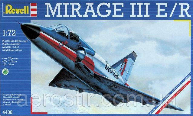 Mirage III E/R 1/72 REVELL 4438