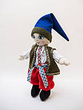 М'яка лялька Українка тип шарнірна хлопчик, фото 4