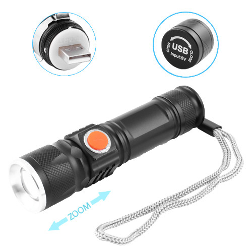 Ліхтар BL-515 Cree usb