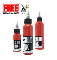 Тату краска SOLID INK Red 1 унц (30мл)