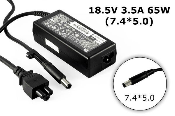 Блок питания для ноутбука HP 18.5V 3.5A 65W 7.4 x 5.0mm - фото 1 - id-p68608863