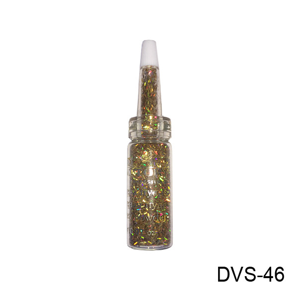 Сухой блеск в бутылке для дизайна ногтей. DVS-(10-51) 46 - фото 1 - id-p812538763