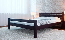Дерев'яне ліжко Елегант 90х190 см. ЧДК 90х200