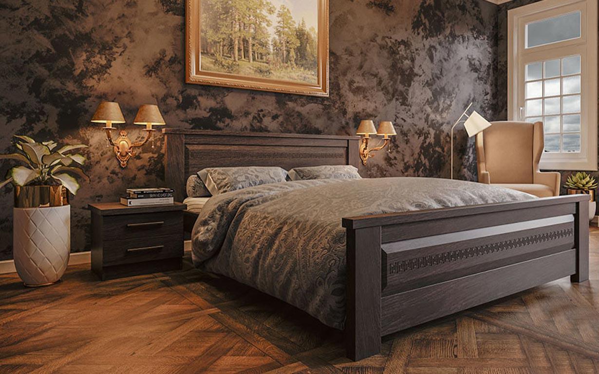 Дерев'яне ліжко Еліт-нью ЧДК, фото 1