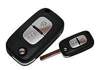 Выкидной ключ RENAULT Clio,Twingo 2 кнопки 433Mhz лезвие VA2