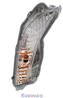 Указатель поворота и габарит + дневной свет в бампере Toyota Camry XV50 USA (14-17) правый LED (Depo)