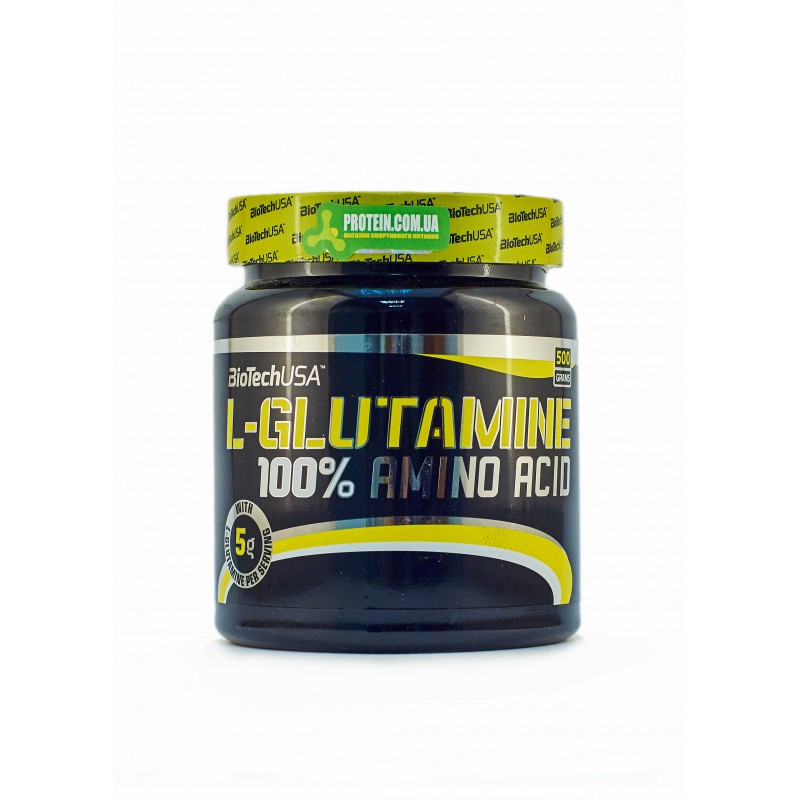 Глютамін BioTech 100% L-Glutamine 500 г