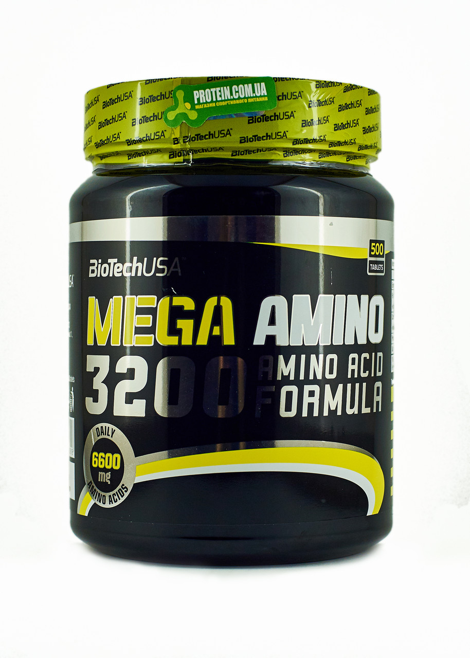 Амінокислоти BioTech Mega Amino 3200 500 т