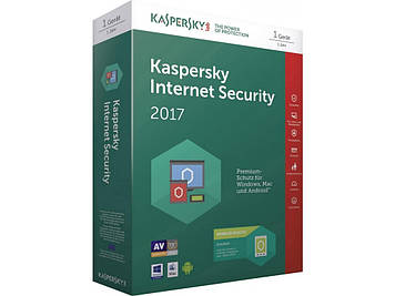 Kaspersky Internet Security 2017 BOX (KL1941OUBBS17) 2ПК 1 рік + 3 міс.