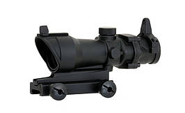 Компактний оптичний приціл 4x32 — Black [Aim-O] (для страйкболу)