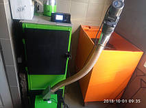 Пеллетный котёл отапливает магазин площадью около 500 м2 в г. Люботин Харьковской области.  5