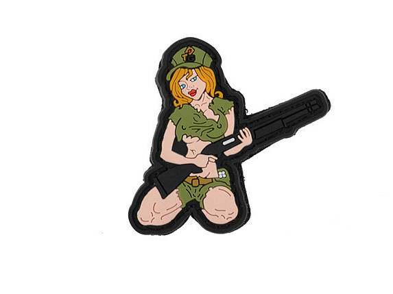 Нашивка SHOTGUN GIRL [8FIELDS], фото 1