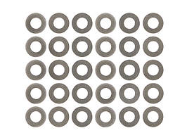 Комплект металевих шайб 0,15mm - 30 шт. [SLONG AIRSOFT] (для страйкболу)