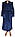 Халат махровий чоловічий з капюшоном 18302 Classic Dark Blue вельсофт, фото 3