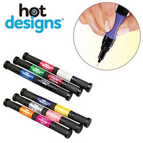 Набор для росписи ногтей Hot Designs - гель лак для ногтей - фото 3 - id-p68720933