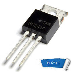BD241C — біполярний NPN транзистор, 100 В 3 А [TO-220]