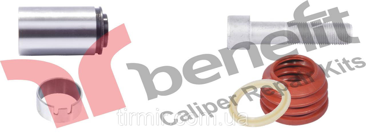 1574 Ремкомплект малий із червоним пильовиком супорту Knorr SN7-SK7, 14821, K0113, фото 1