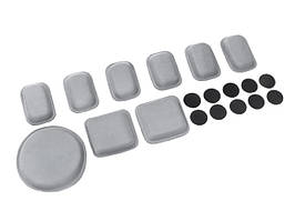 Комплект захисних накладок для шолома/каски Mod.A - Grey [FMA]