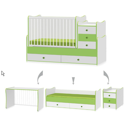 Ліжко-трансформер Bertoni MAXI PLUS