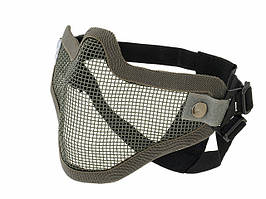Сталева захисна маска V. 1 - Grey [WOSPORT] (для страйкболу)