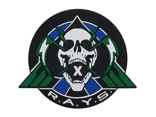 Нашивка X-Rays PVC - Green [Emerson] (для страйкболу)
