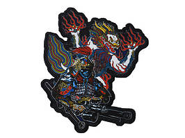 Нашивка drukowana Династія Warrior 2 [WaveCombat] (для страйкболу)