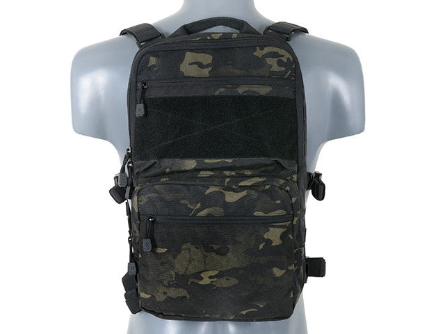 Рюкзак з MOLLE Front Panel - MULTICAM BLACK [8FIELDS]
