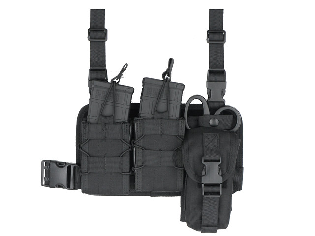 Panel udowy Rifleman - Black [8FIELDS] (для страйкболу)