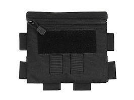 Mały panel administracyjny MOLLE - Black [8FIELDS] (для страйкболу)