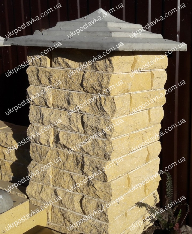 Кирпич облицовочный рваный LAND BRICK