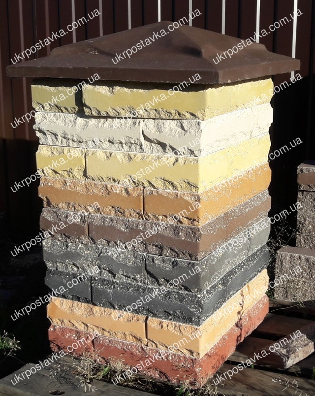 Кирпич рваный камень LAND BRICK