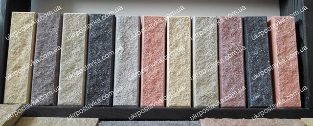 Облицовочный колотый кирпич LAND BRICK