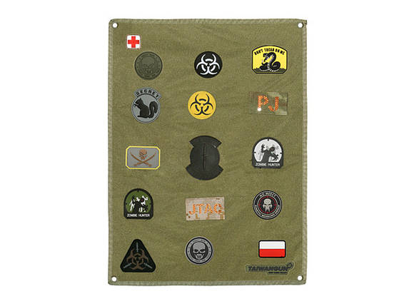 Килимок для зберігання нашивок і патчів - Olive [8FIELDS], фото 1