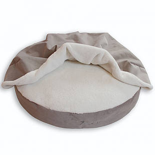 Лежак для собак и котов Lounge Silver 45x45х9см