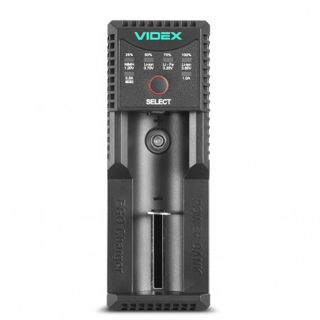 Зарядний пристрій універсальний VIDEX VCH-U100 black