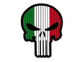 Нашивка Flag Skull ITALY [8FIELDS] (для страйкболу)