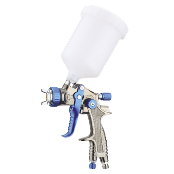 Краскопульт пневматичний тип LVLP верхній пластиковий бачок, діаметр форсунки-1,3 мм AUARITA L-897-1.3