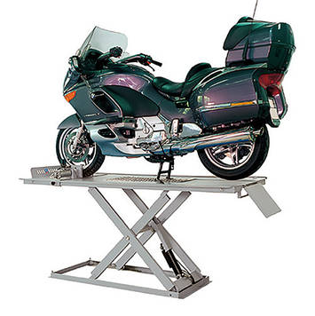 Ножичний підйомник для мотоциклів з пневмо-гідравлічним насосом, вантажопідйомністю 600 кг - Made in Italy RAVAGLIOLI KP1396P