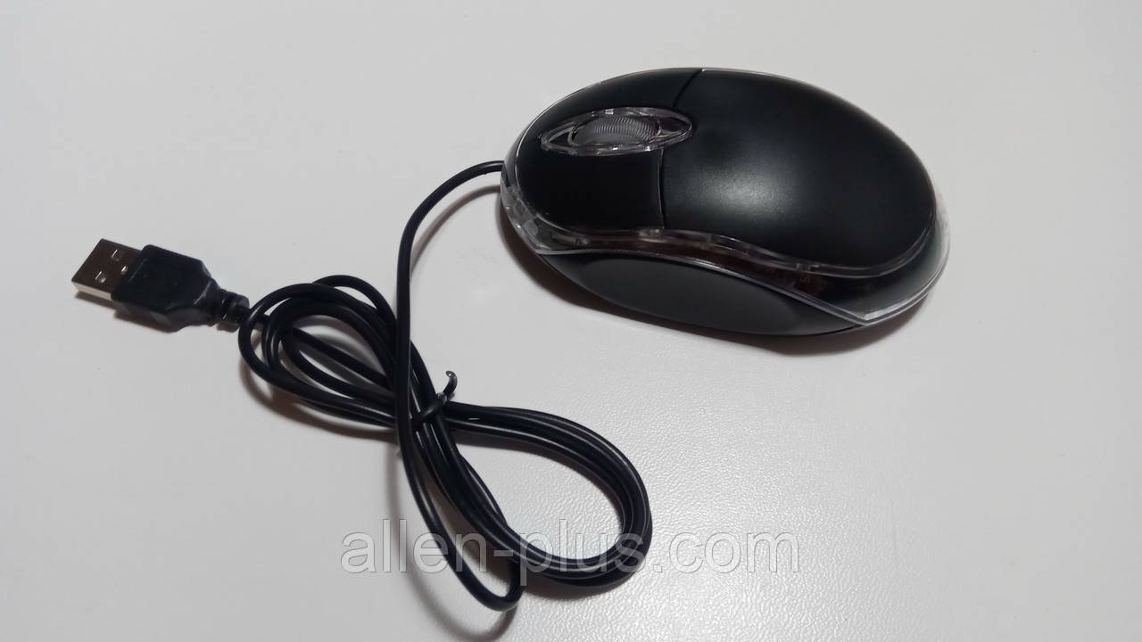 Миша дротова оптична KW-01, USB, black