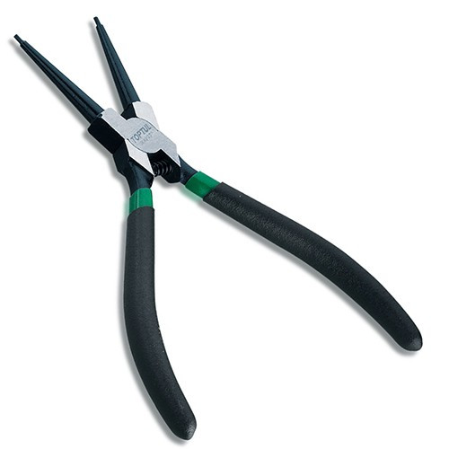 Круглогубці для зняття стопорних кілець 7" (стиск прямі) TOPTUL DCAD1207, фото 1