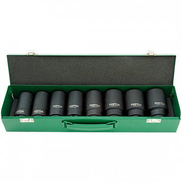 Набір головок ударних довгих 3/4" 26-38мм 8ед. TOPTUL GDAD0802