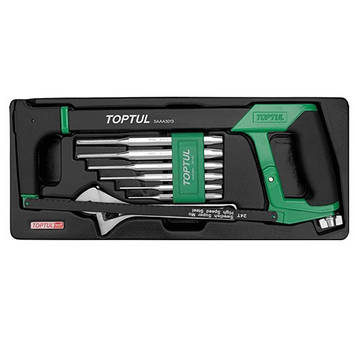 Набір інструменту комбінований (в ложементі) TOPTUL GCAT0801